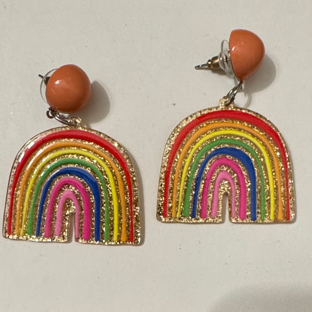 Colorful Rainbow Earrings